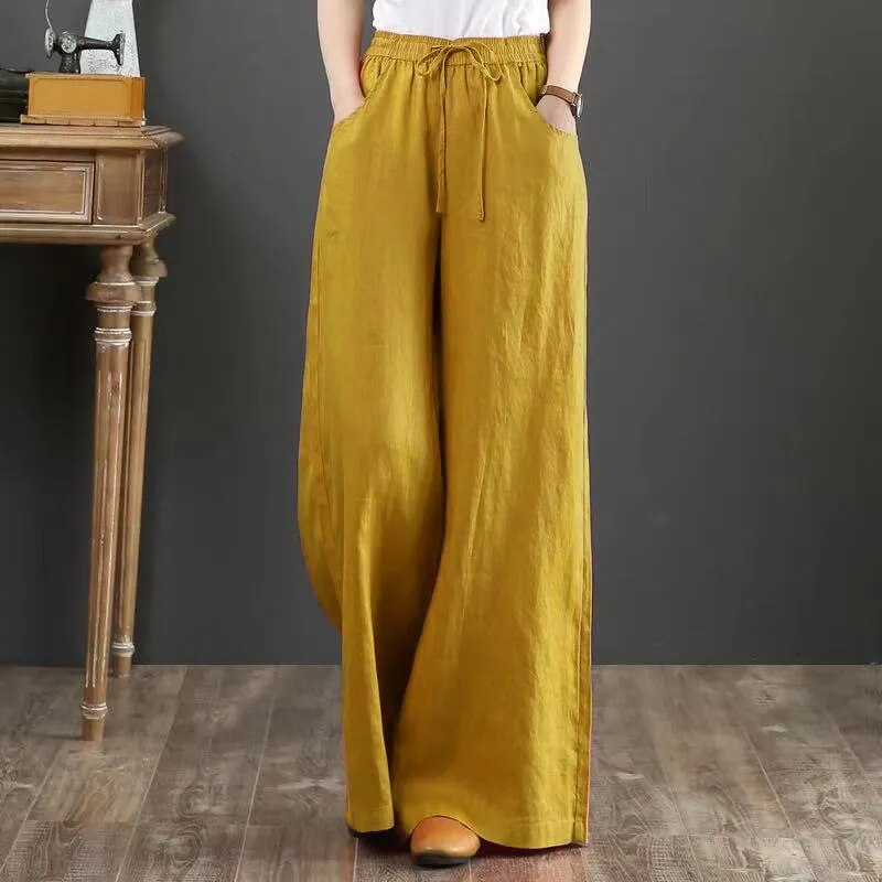 Heidi-Mode | Universelle Leinenhosen Plus Size