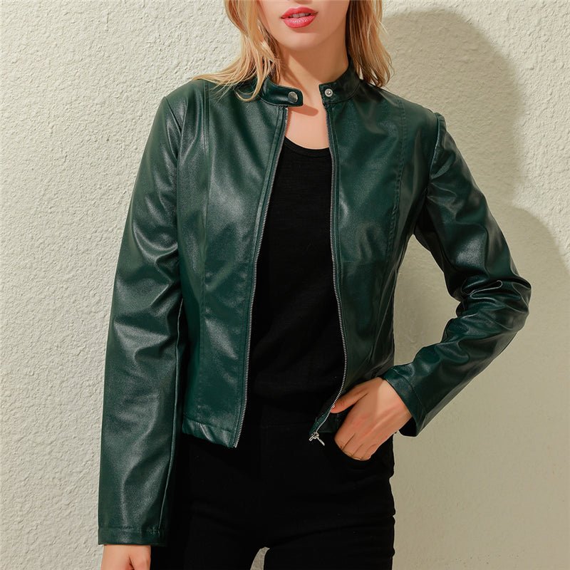 Heidi-Mode - jacke mit Stehkragen