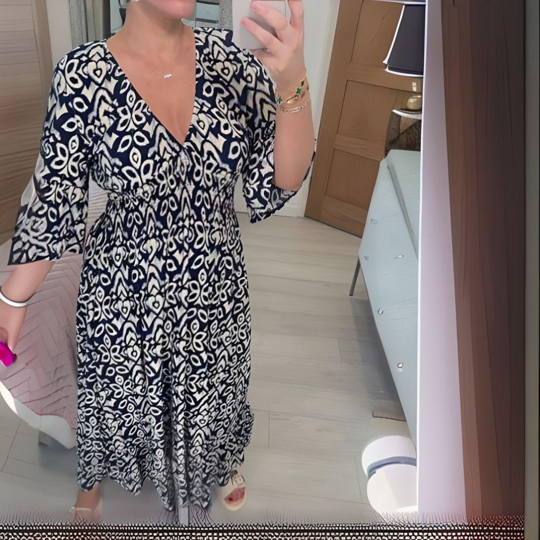 Heidi-Mode | Bohème Sommerkleid für Frauen Maxi