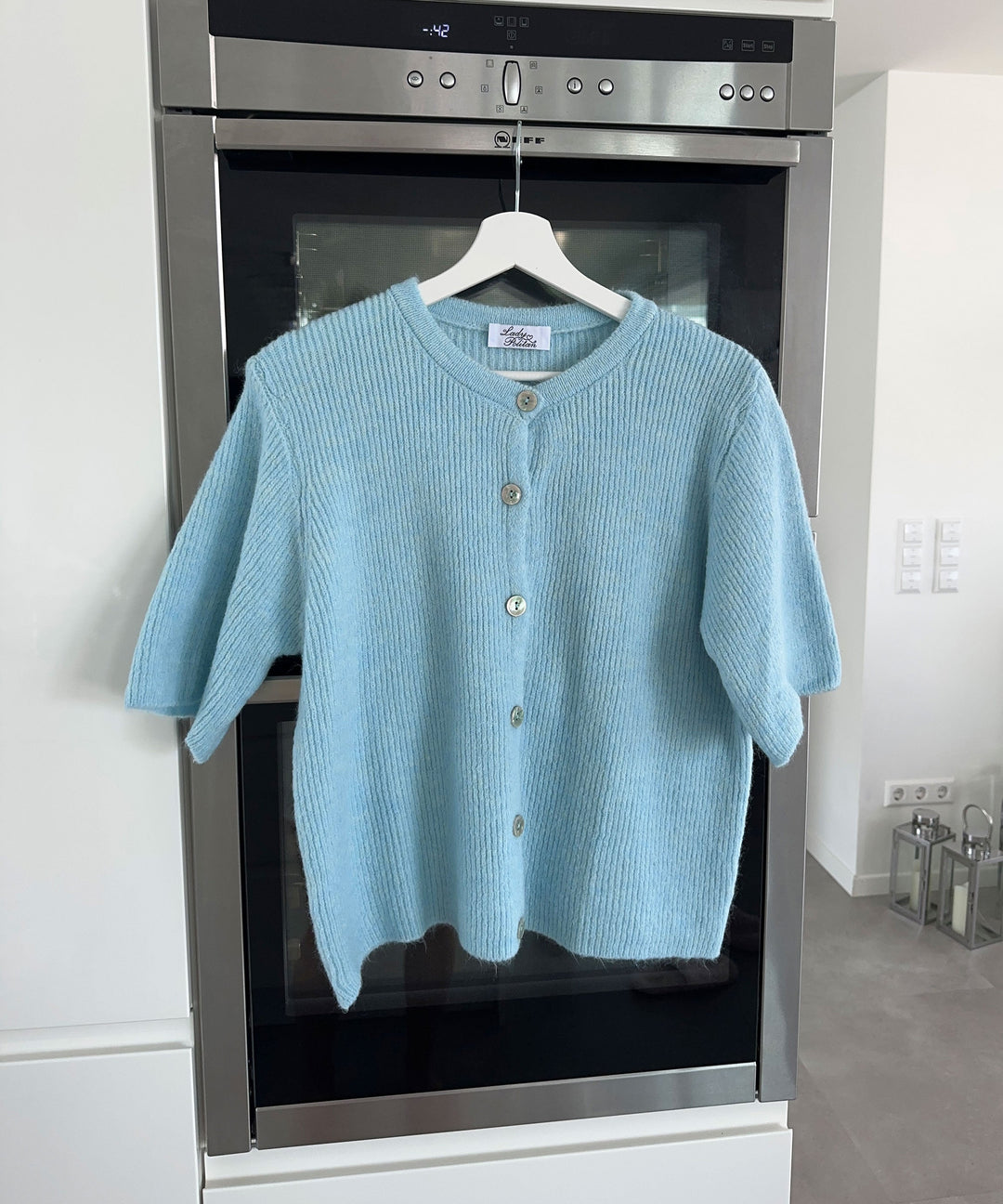 Strickjacke Jesse Hellblau