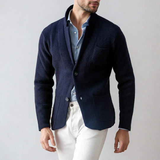 Heidi-Mode | Stilvolles Wollblazer mit Tasche