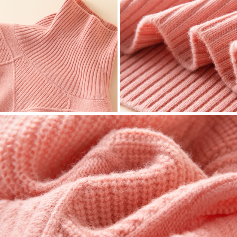 Heidi-Mode - Elegante und Bequeme Herbst Merinowolle Rollkragenpullover für Frauen