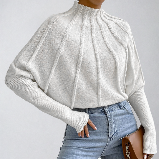 Heidi-Mode - Stylische Strickrollkragenpullover für den Winter für Frauen