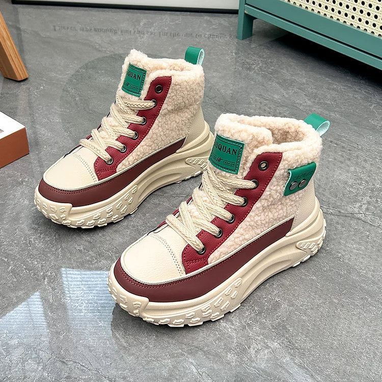 Heidi-Mode | Damen High Top Dicksohlen Martin Stiefel