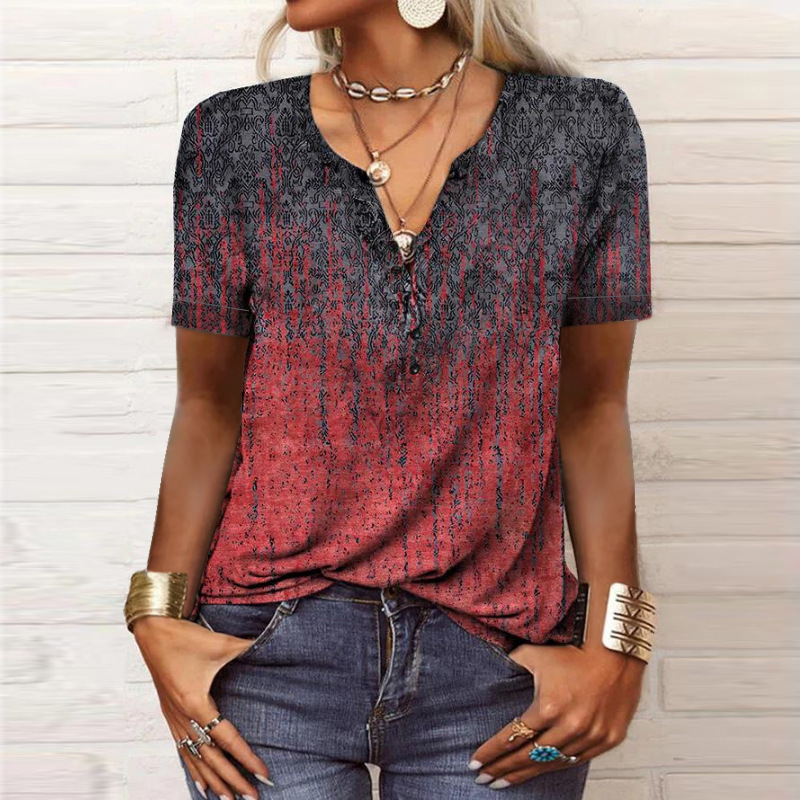 Heidi-Mode | Bedruckte Sommerbluse