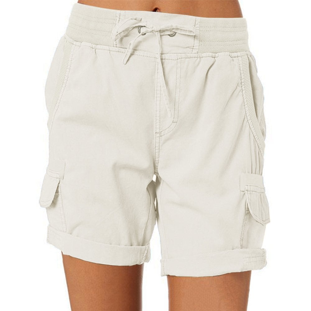 Elegante Shorts mit hoher Taille