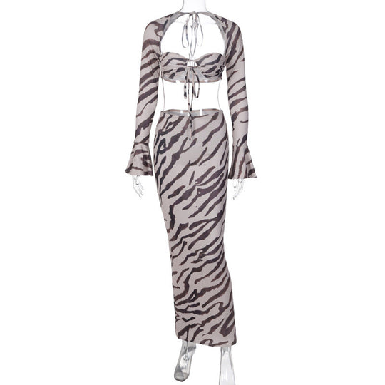 Heidi-Mode | Langarm-Top Slim Rock Anzug