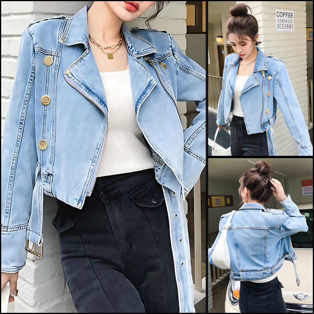 Heidi | Klassische Denim-Jacke