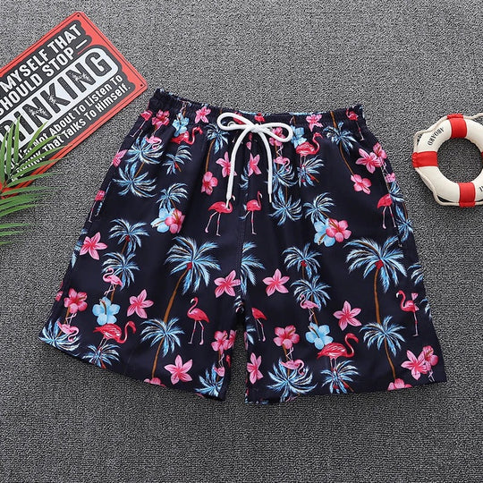 Heidi-Mode | Bademode für Männer mit Stranddruck
