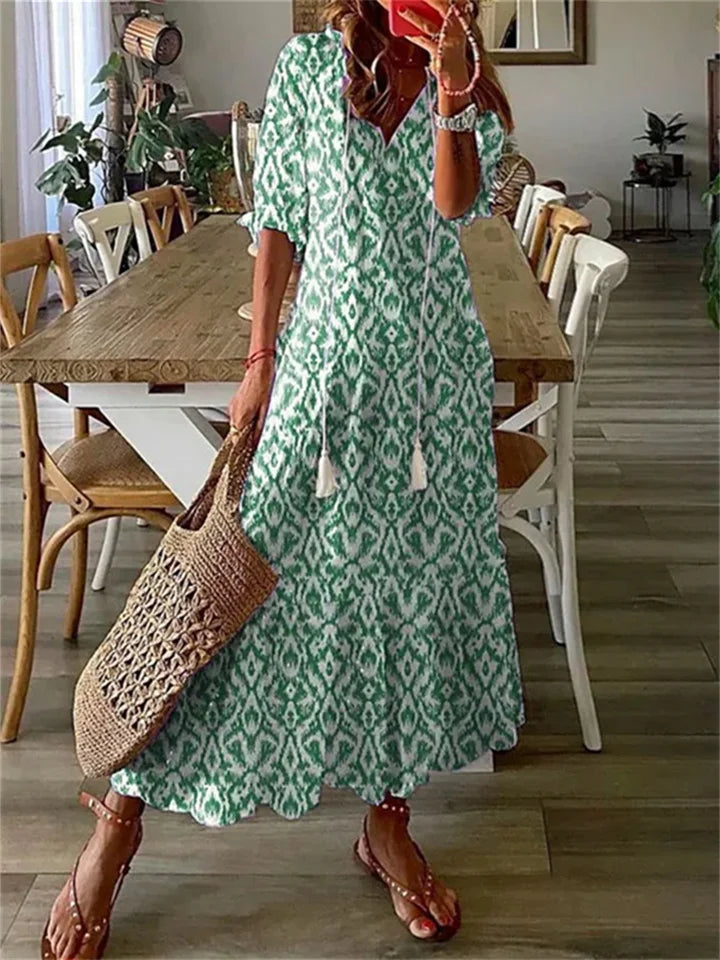 Heidi-Mode – Maxi-Sommerkleid