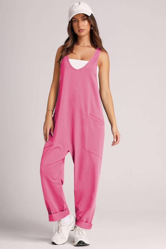 Heidi-Mode | Lovelet V-Ausschnitt Breite Träger Latzhose