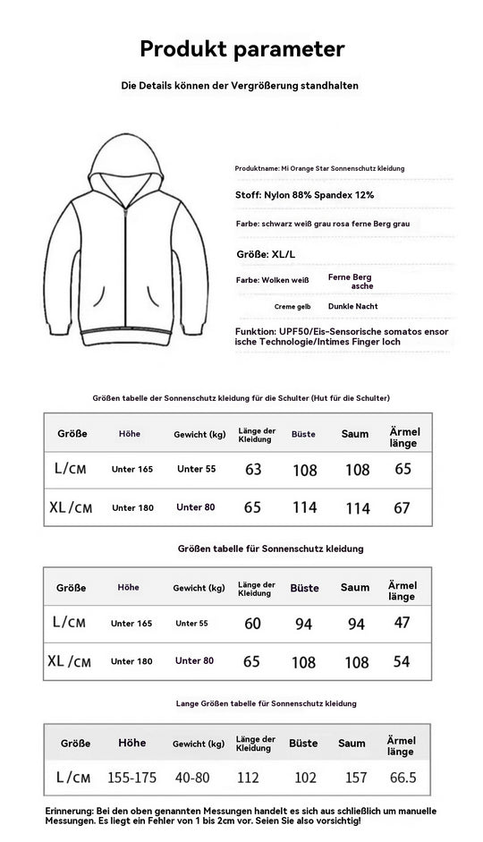 Heidi Mode | Sonnenschutzkleidung Strickjacke