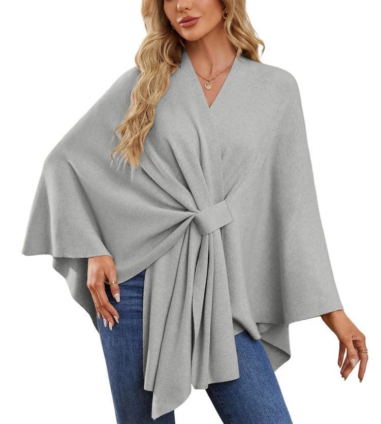 Heidi-Mode | Wickelpullover Ivory Weiß Clara