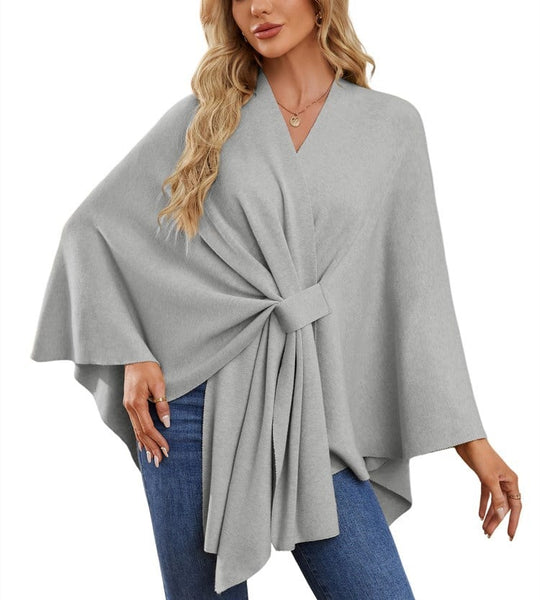 Heidi-Mode | Wickelpullover Ivory Weiß Clara