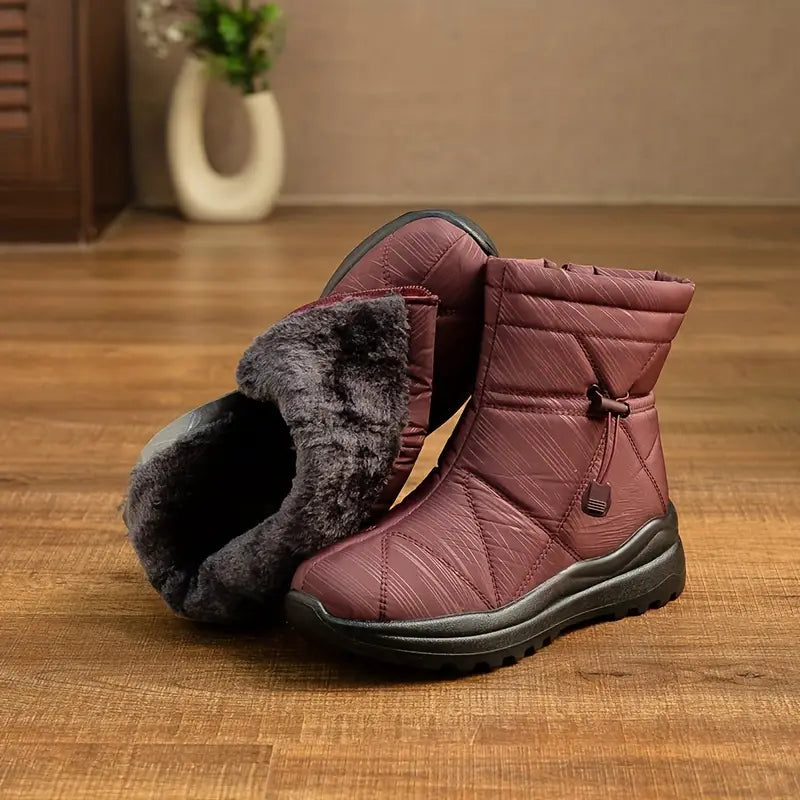 Heidi-Mode | Fleecegefütterte Schneestiefel für Damen