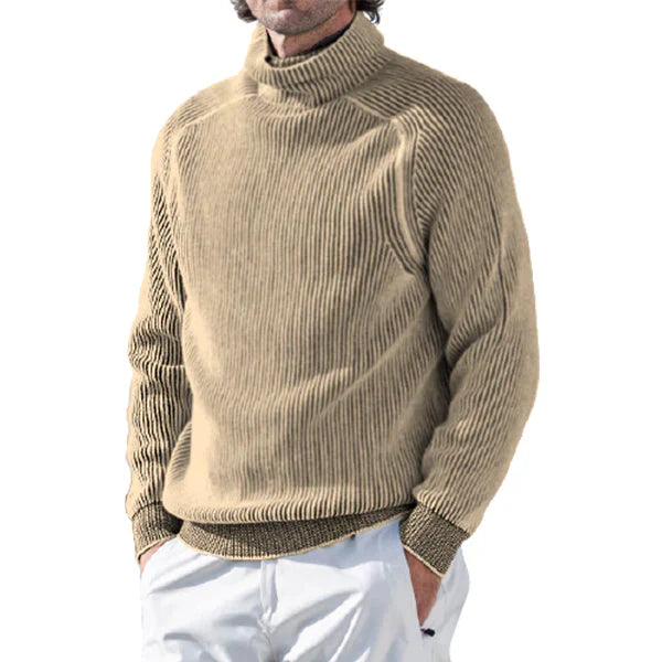 Eleganter Rollkragenpullover für Männer