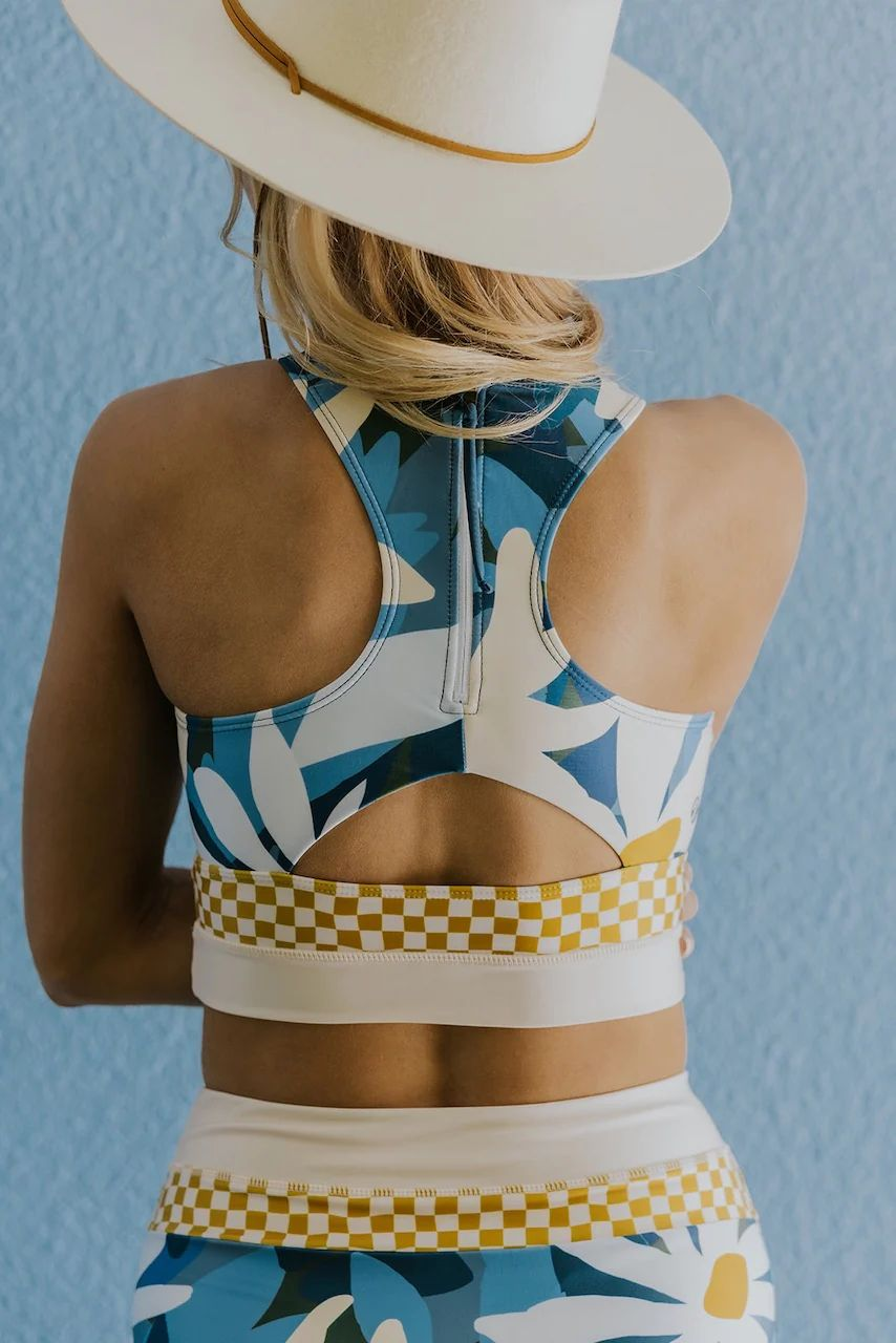 Heidi-Mode | Floral Racerback Vorteilhaft Bikini Set