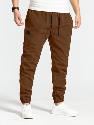 Lässige Tapered-Hose mit Kordelzug