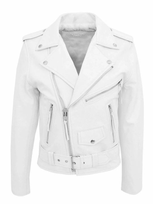 Heidi-Mode - Mode Slim Fit  PU Lederjacke