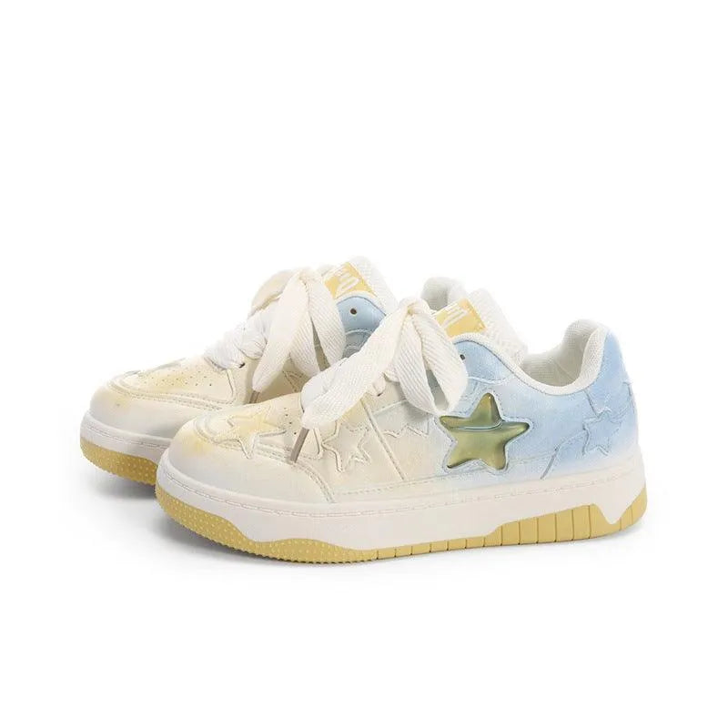 Heidi-Mode | Sneaker Damen mit Farbverläufen