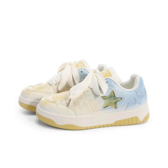 Heidi-Mode | Sneaker Damen mit Farbverläufen