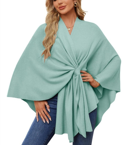 Heidi-Mode | Wickelpullover Ivory Weiß Clara