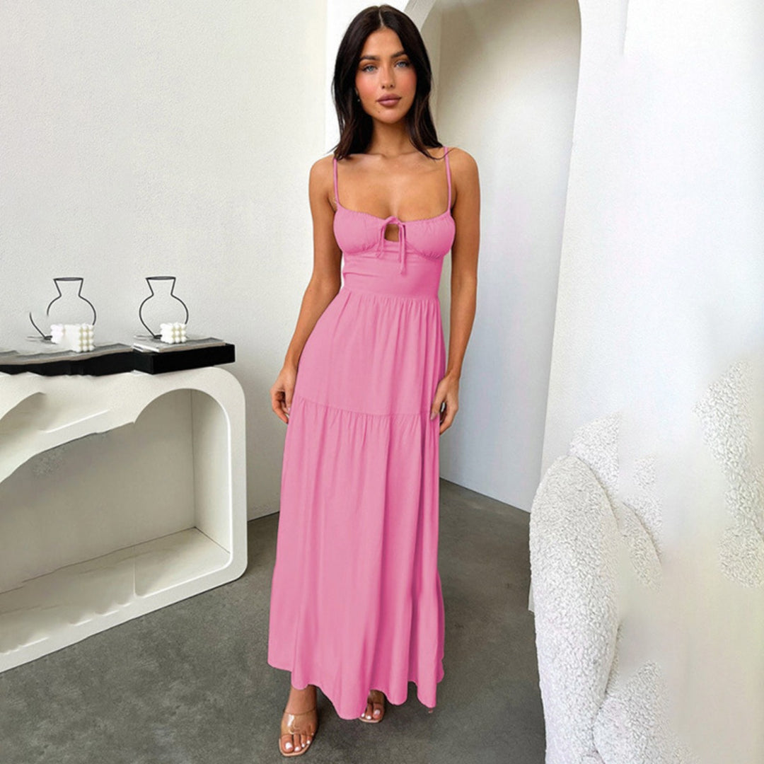 Heidi Mode | Kleid mit Hosenträgern und Neckholder