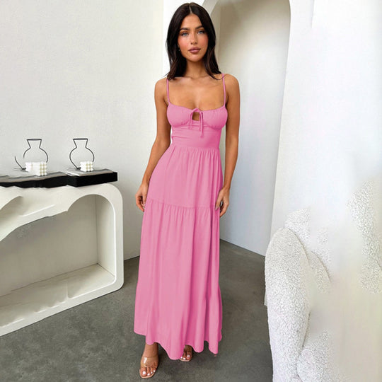 Heidi Mode | Kleid mit Hosenträgern und Neckholder