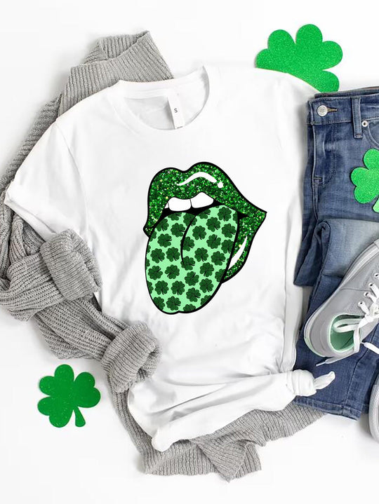Heidi-Mode | Saint Patrick'S Day Rundhals T-Shirt