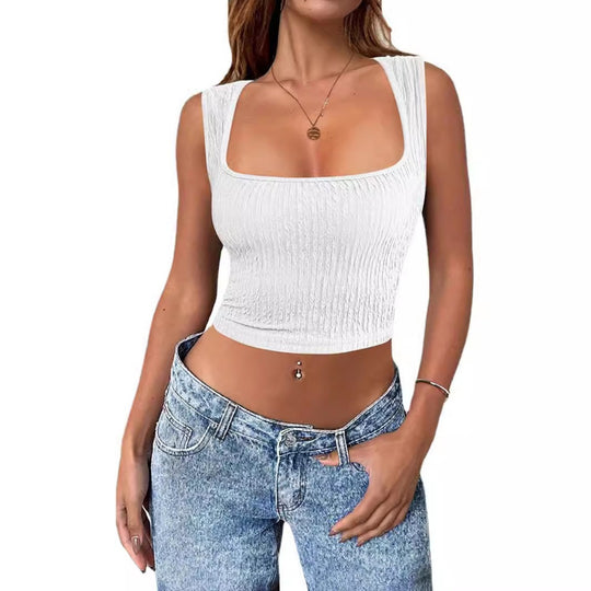 Heidi Mode | Modeweste mit quadratischem Kragen