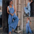 Heidi-Mode - Damen Denim Jumpsuit