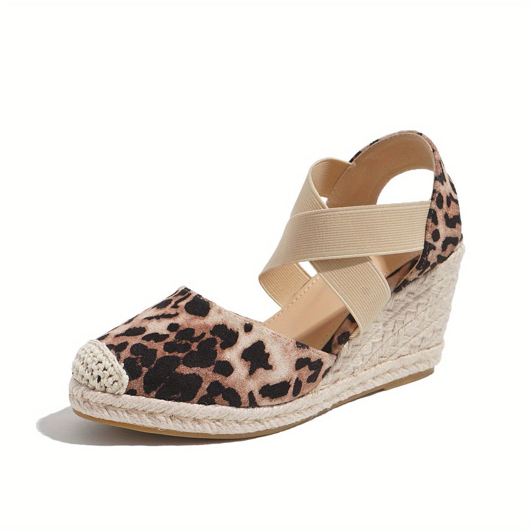 Heidi-Mode | Damen Espadrilles mit Keilabsatz