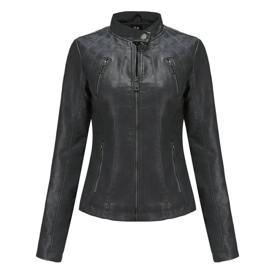 Heidi-Mode | Stilvolle Lederjacke