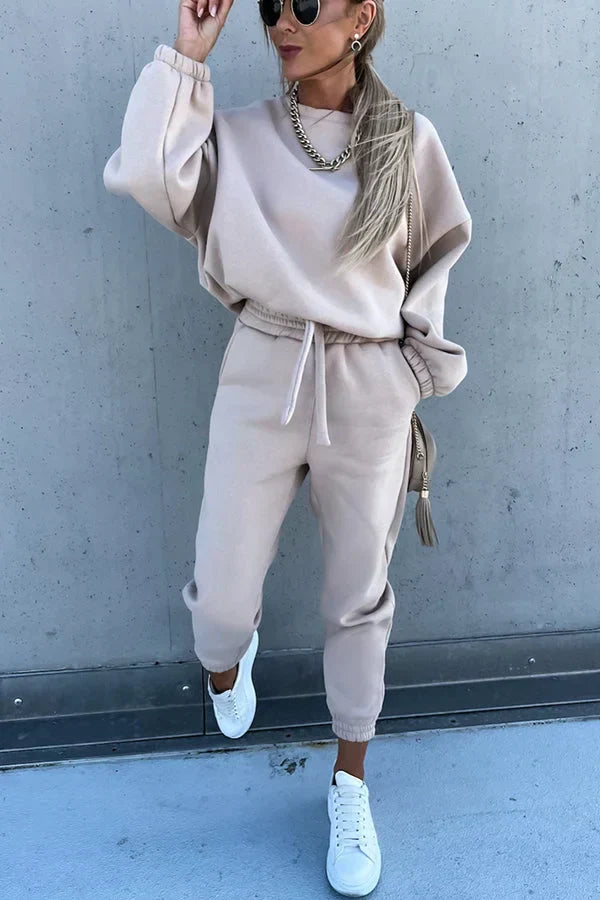 Heidi-Mode | Sweatshirt- & Hose-Set Trainingsanzug