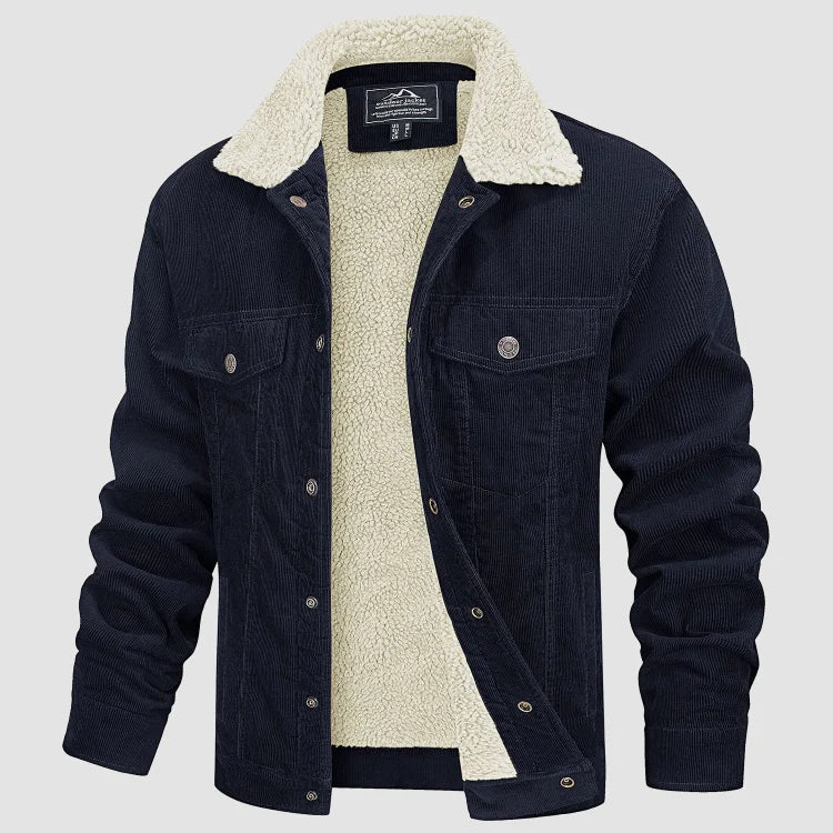 Heidi-Mode | Trendige Cordjacke für Herren