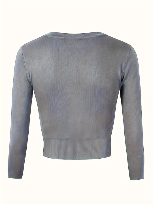 Heidi-Mode | Bolerojacke mit Knopfverschluss