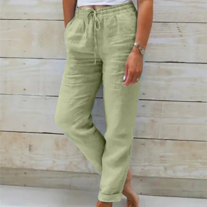 Stilvolle Leinenhose für Damen