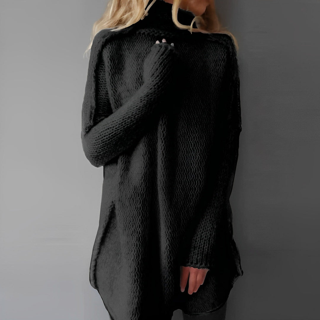 Heidi-Mode | Langer Strickpullover