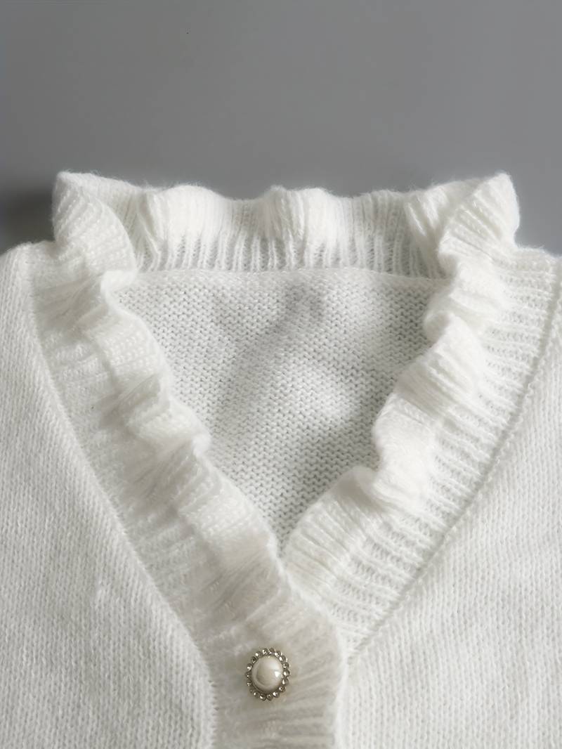 Heidi-Mode | Stylischer Pullover mit V-Ausschnitt für Damen Trendy und Bequem
