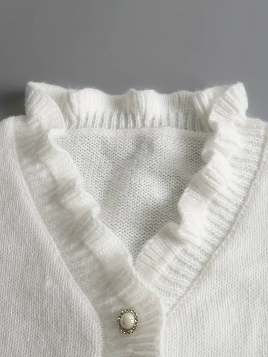 Heidi-Mode | Stylischer Pullover mit V-Ausschnitt für Damen Trendy und Bequem