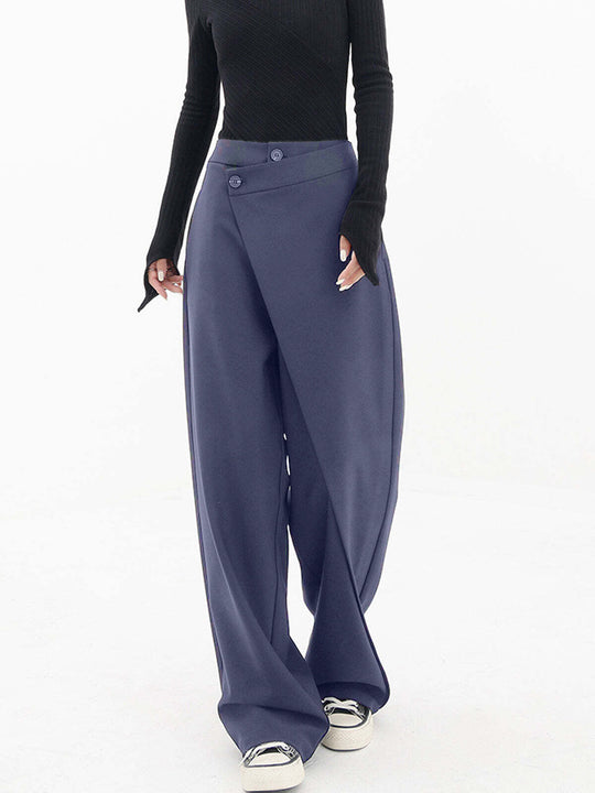 Lockere asymmetrische Hose