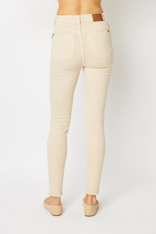 Heidi-Mode | Judy Blue Vollgröße Garment Dyed Bauchkontrolle Skinny Jeans