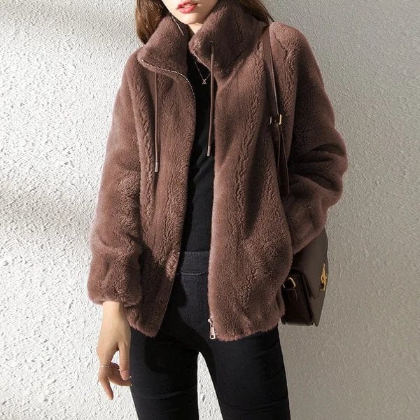 Heidi-Mode | Fleecejacke Chic Moderner Stil Ideal für den Winter