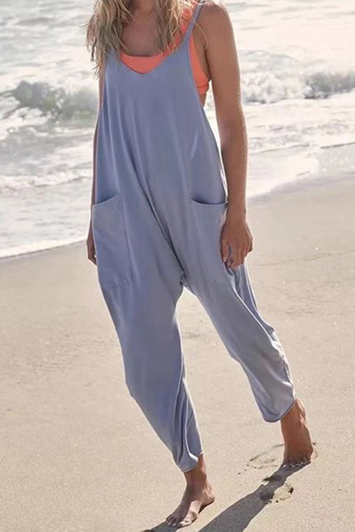 Jumpsuits mit großen Taschen