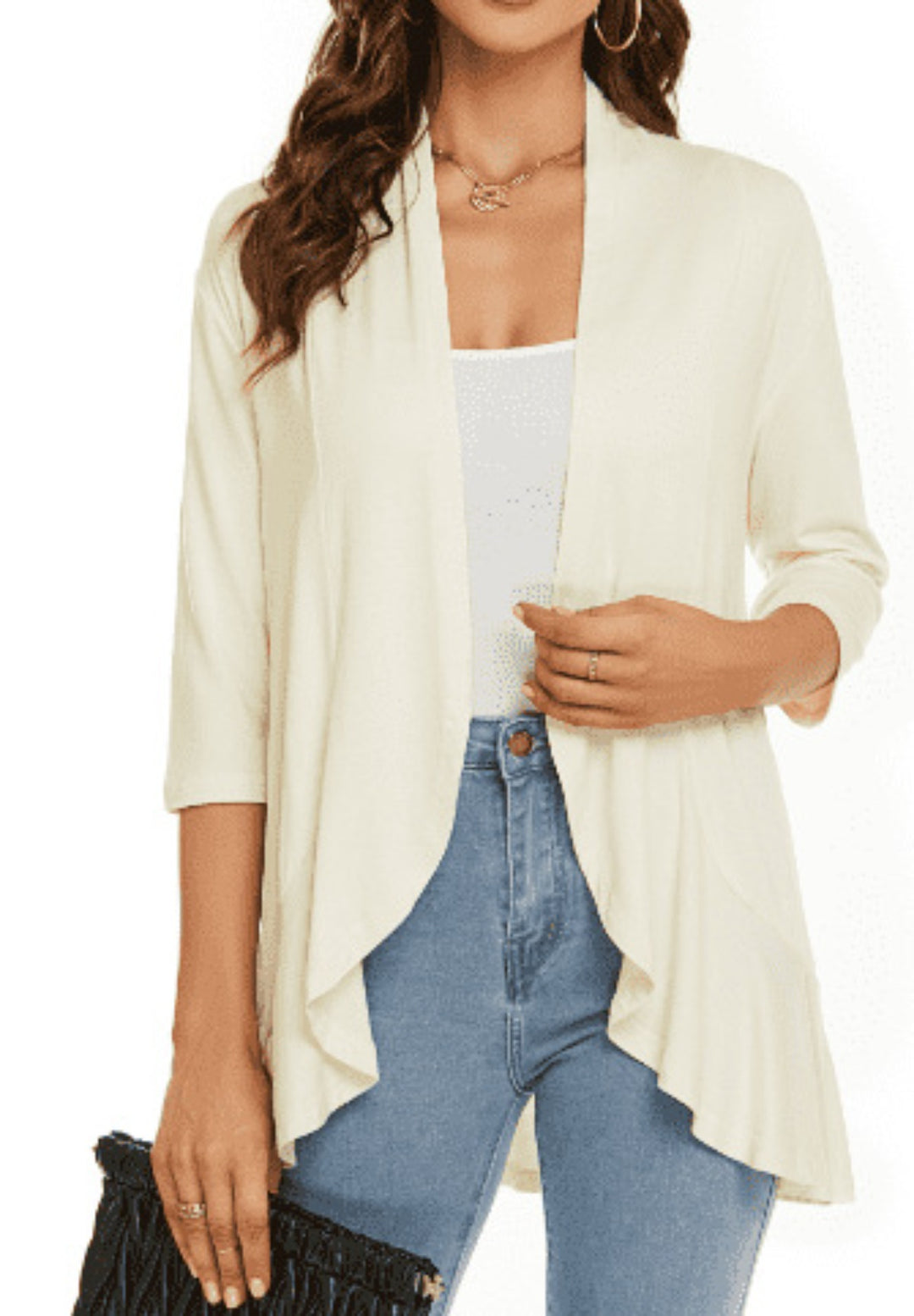 Heidi Mode | Neues meistverkauftes einfarbiges Strickjacken-Top