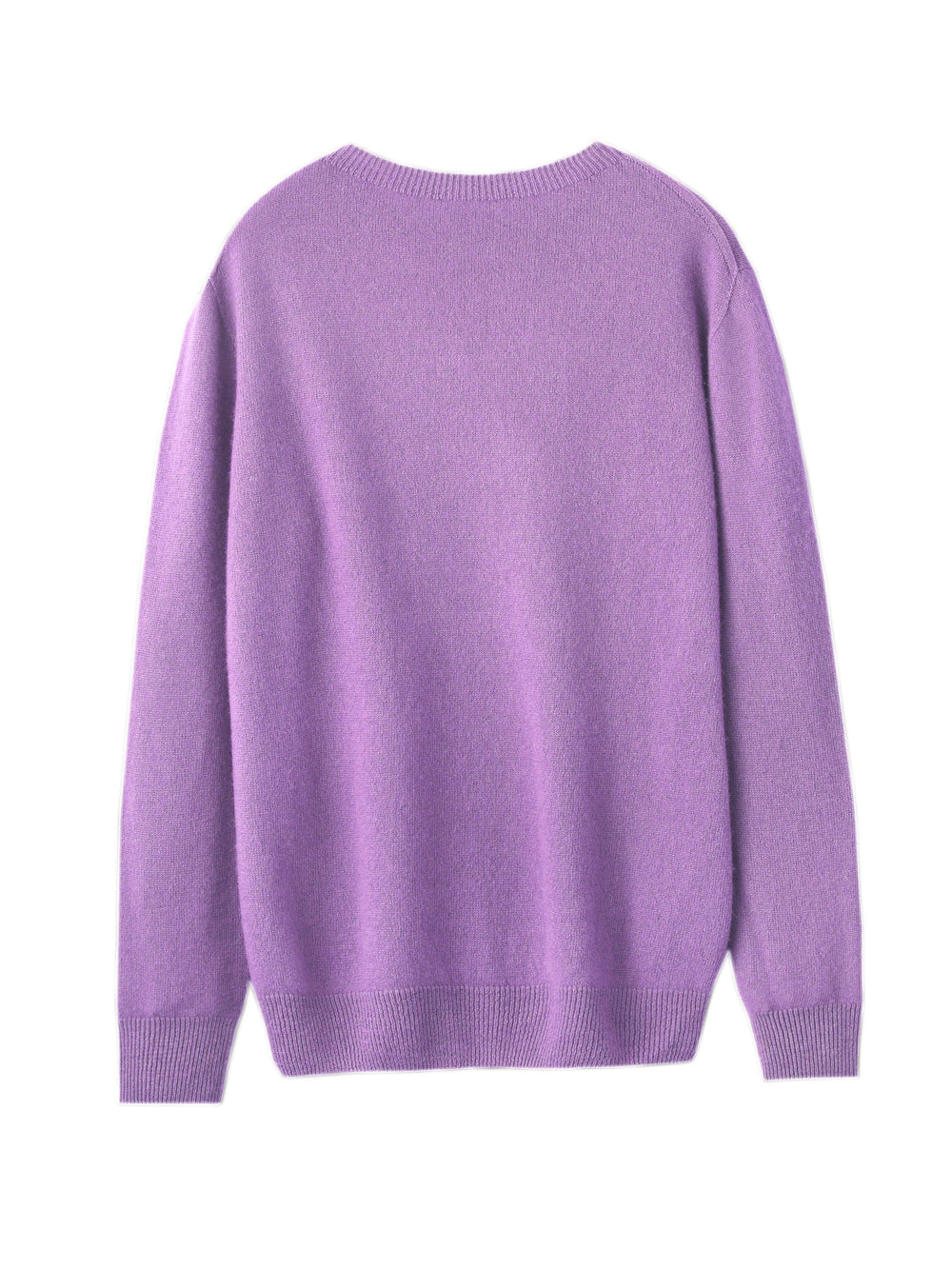 Heidi-Mode | Wolle Shearling Pullover Kleid mit Rundhalsausschnitt und Mittlerem Stretch für Frauen