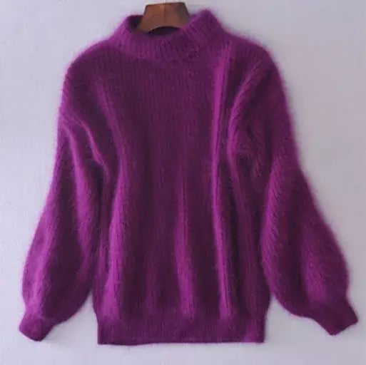 Heidi-Mode | Locker Gestrickter Pullover aus Wolle