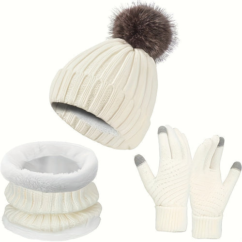 Heidi-Mode - Lässiges Winter Bequemes 3-teiliges Set für Frauen