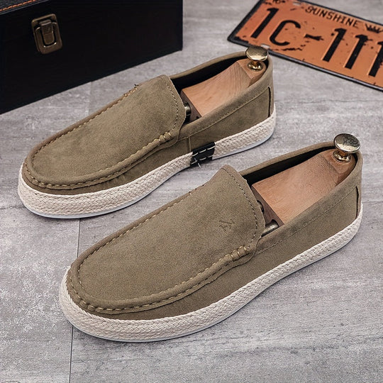 Heidi-Mode | Komfortable Slip On Herrenschuhe