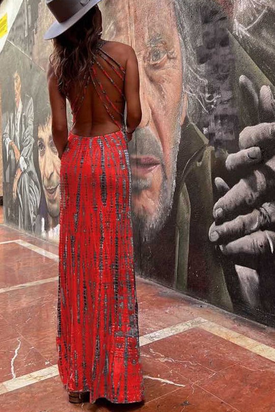 Heidi-Mode | Bunte und Elegante Maxi-Kleid